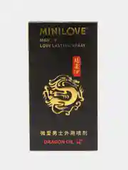 Черный пролонгатор для мужчин спрей MiniLove