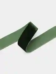 Тёмно-зелёный лента бархатная 25 мм, отрез 2 м
