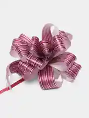 Тёмно-розовый бант для упаковки подарка, 7,5 см