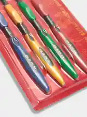 Белый набор зубных щеток, 4 штуки