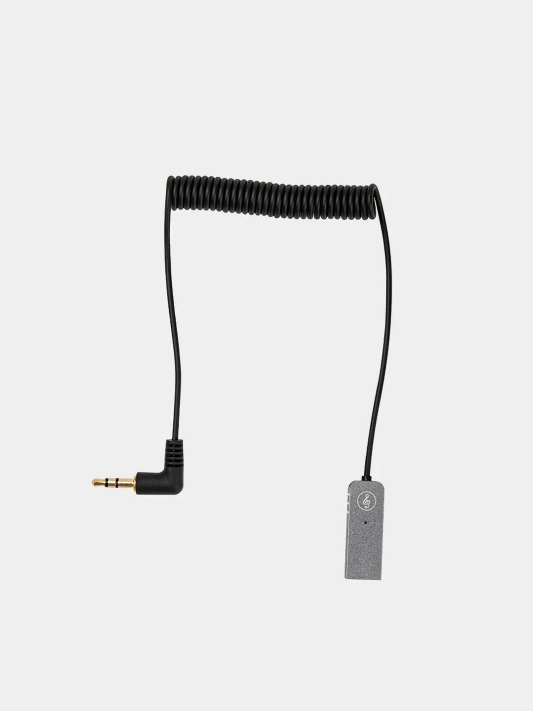 Черный bluetooth AUX адаптер ресивер для автомобиля, переходник для прослушивания музыки