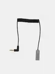 Черный bluetooth AUX адаптер ресивер для автомобиля, переходник для прослушивания музыки