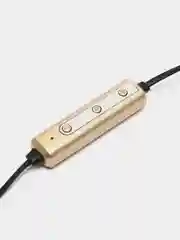 Золотой наушники беспроводные Ansty T02 c Micro SD,микрофон,кнопками управления и ответа на звонок