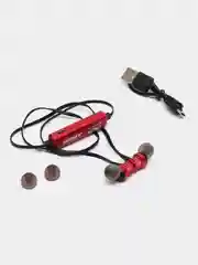 Алый наушники беспроводные Ansty T02 c Micro SD,микрофон,кнопками управления и ответа на звонок