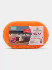 Красный губка мочалка для тела массажная, банная, для душа 4 цвета