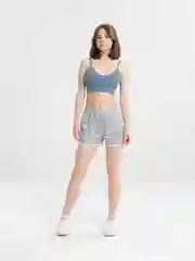 Серый шорты спортивные, женские