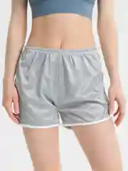 Серый шорты спортивные, женские