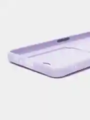 Лавандовый силиконовый чехол с отделением для карты Realme C30 / C31 / C35 2022