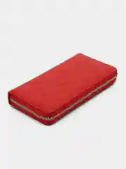 Красный женский кошелек из экокожи, 10 цветов