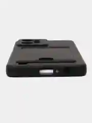 Черный силиконовый чехол с отделением для карты Realme C30 / C31 / C35 2022
