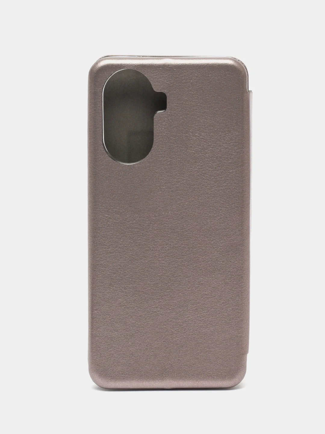 Серебряный чехол книжка для Huawei Nova Y70 / Y70 Plus (Хуавей Нова У70)