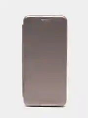 Серебряный чехол книжка для Huawei Nova Y70 / Y70 Plus (Хуавей Нова У70)