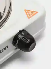 Белый электрическая плита Blackton Bt HP102B Black, настольная, одноконфорочная, 1000Вт