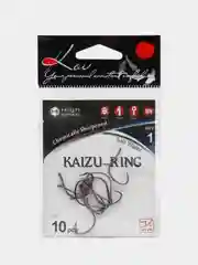Крючки рыболовные KAIZU RING, 10 штук