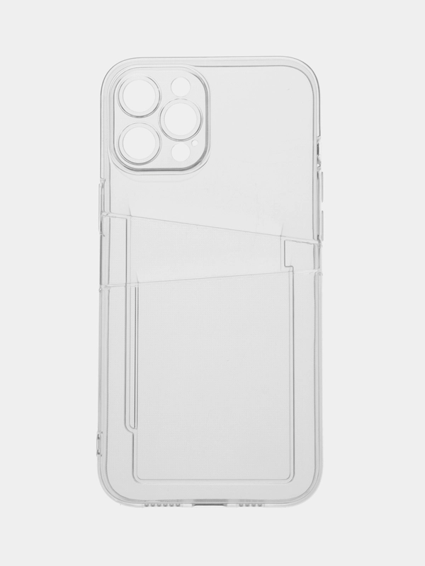 Чехол для iPhone 11, 12, 13, 14 Pro Max, mini, с двумя карманами для карт