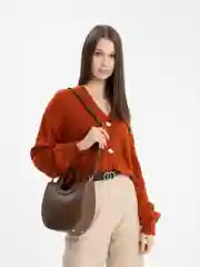 Коричневый сумка женская