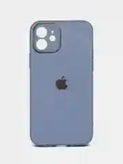 Небесно-голубой чехол для iPhone (Айфон) 11 со стеклянной панелью