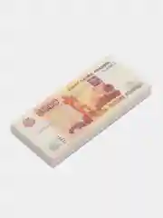 Алый ластик "Рубль", прямоугольный, термопластичная резина, разные цвета, 7 х 30 х 68 мм