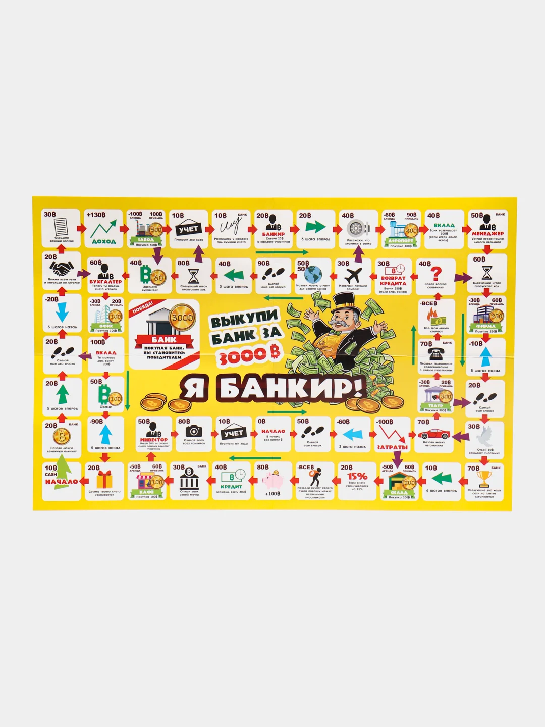 Горчичный настольная игра для детей и всей семьи, ходилка бродилка