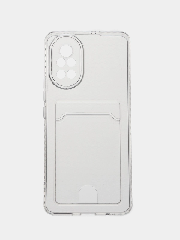 Чехол Huawei Honor 50 Lite Nova 11, 9 SE, 8, X8, X7, Y70, Y90, X6A, 90 с карманом для карт