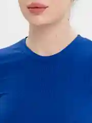 Синий топ женский