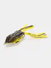 Черный приманка Husky Fish "Лягушка-незацепляйка"