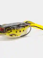 Черный приманка Husky Fish "Лягушка-незацепляйка"
