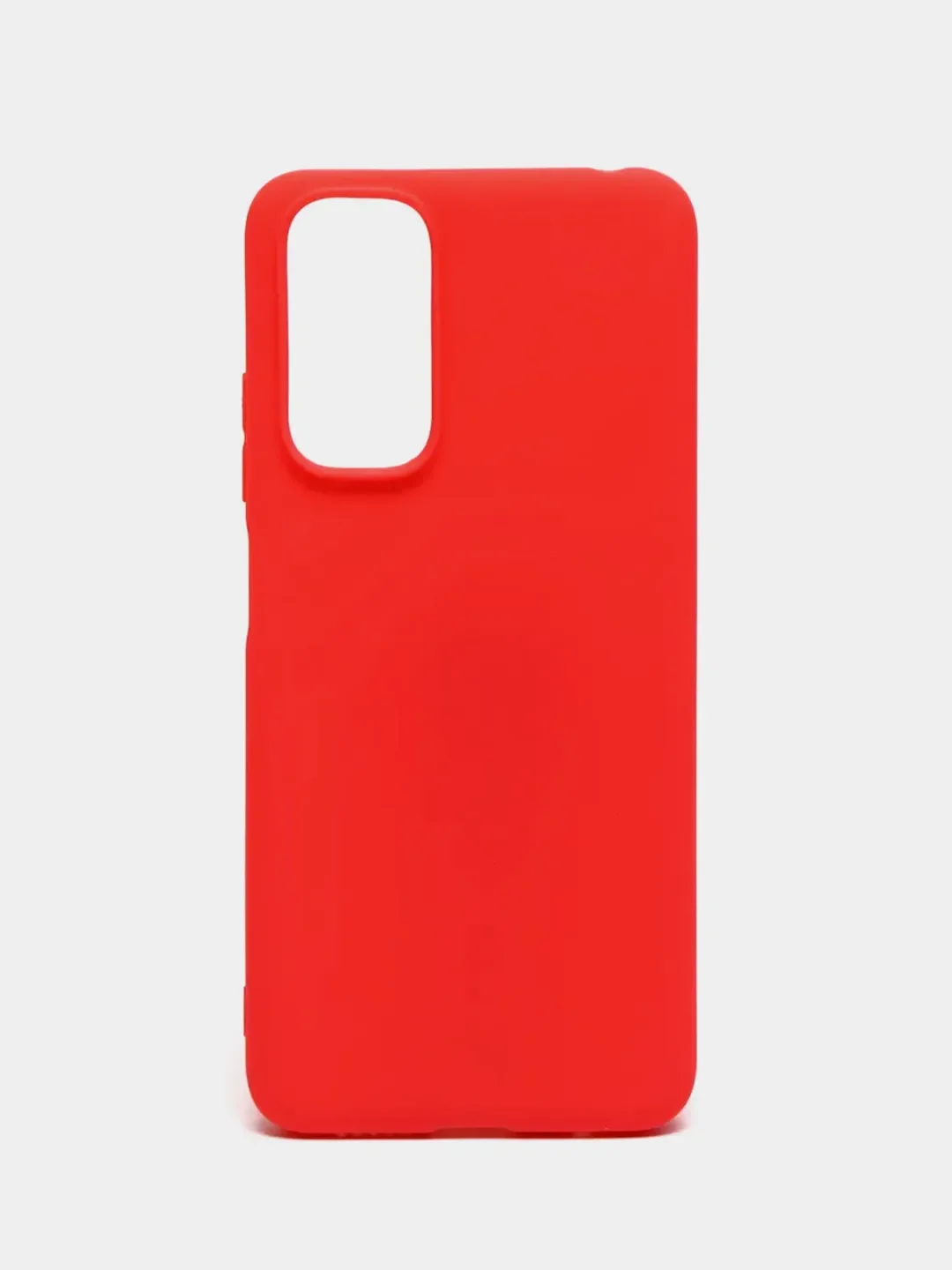 Красный чехол для Xiaomi Redmi Note 11 4G, Note 11S, Note 11 NFC, силиконовый