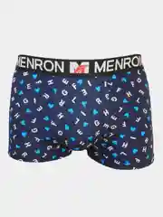 Синий трусы боксеры мужские Menron 6