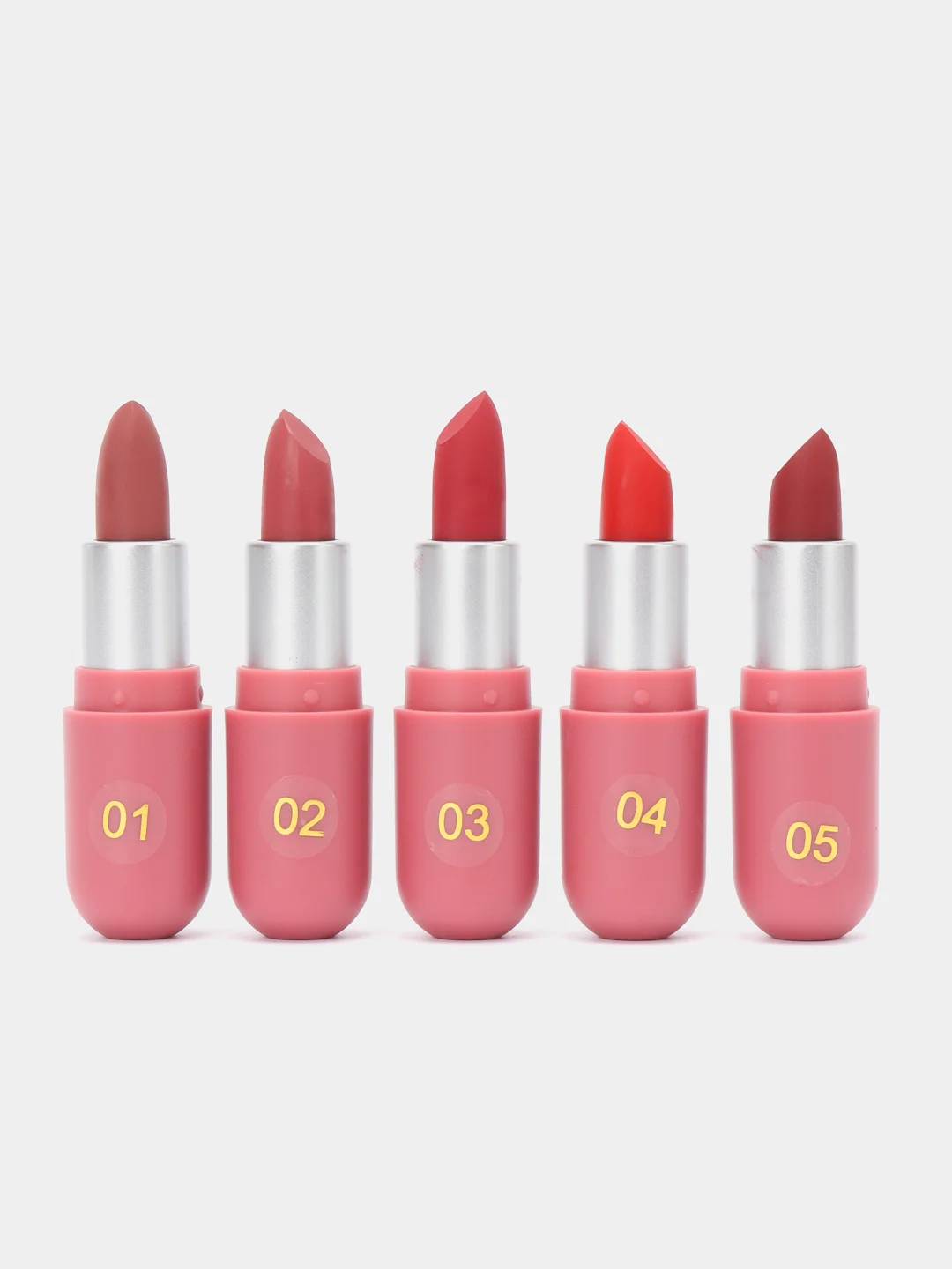 Матовая помада для губ Fit Colors, набор 5 штук