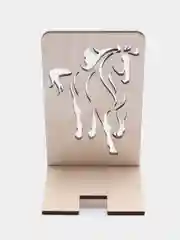 Подставка под телефон из дерева