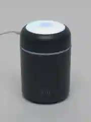 Тёмно-серый увлажнитель воздуха, с подсветкой для дома, автомобиля, H2O