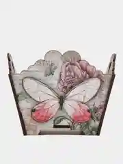 Мятный деревянная конфетница