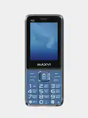 Голубой мобильный телефон Maxvi P22, С КАМЕРОЙ, ФУНКЦИЯ POWER BANK, АККУМУЛЯТОР 2500мАч