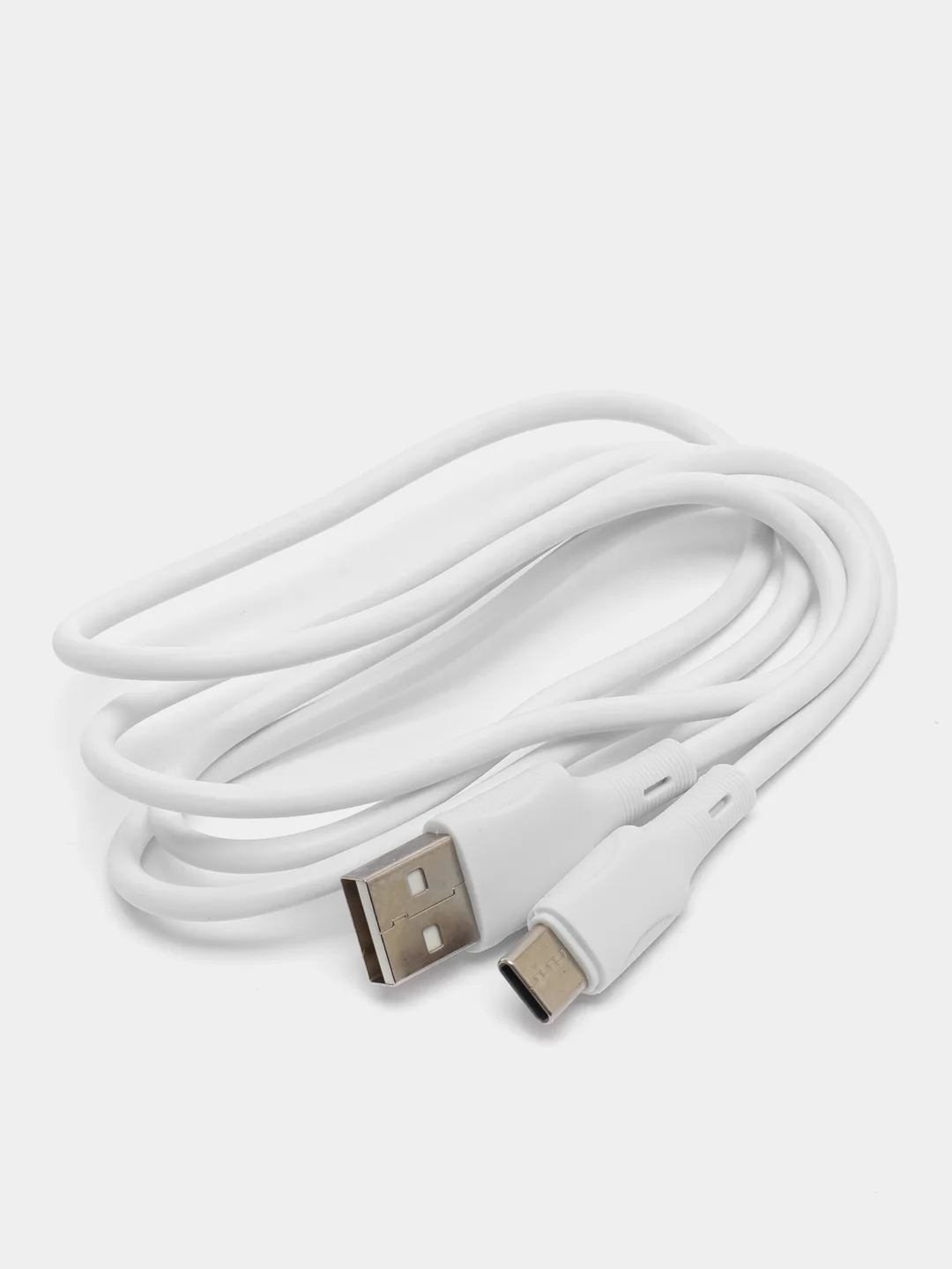 Зарядное устройство Borofone BA74A white на Lightning, Type-C, Micro-USB