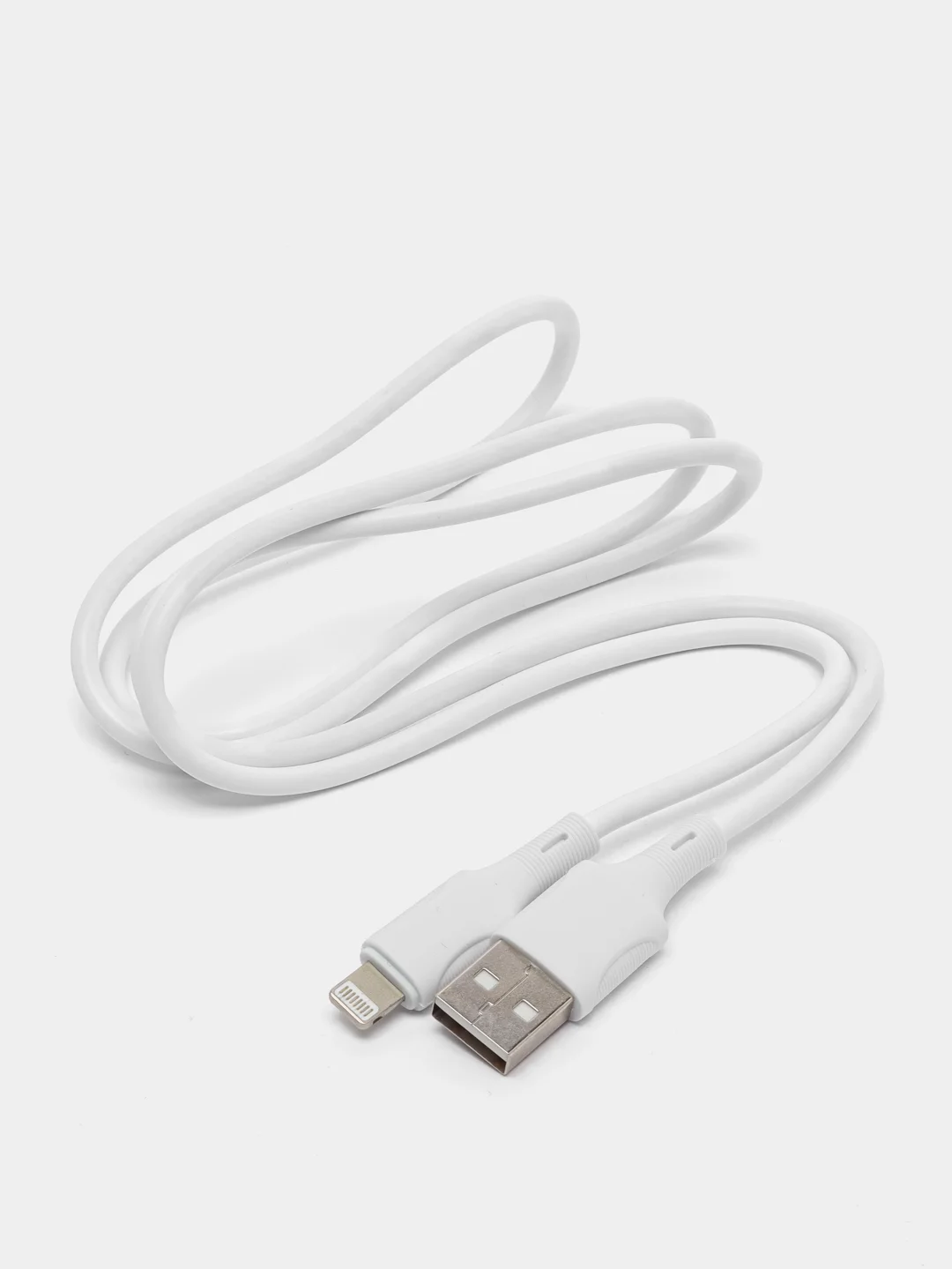 Зарядное устройство Borofone BA74A white на Lightning, Type-C, Micro-USB