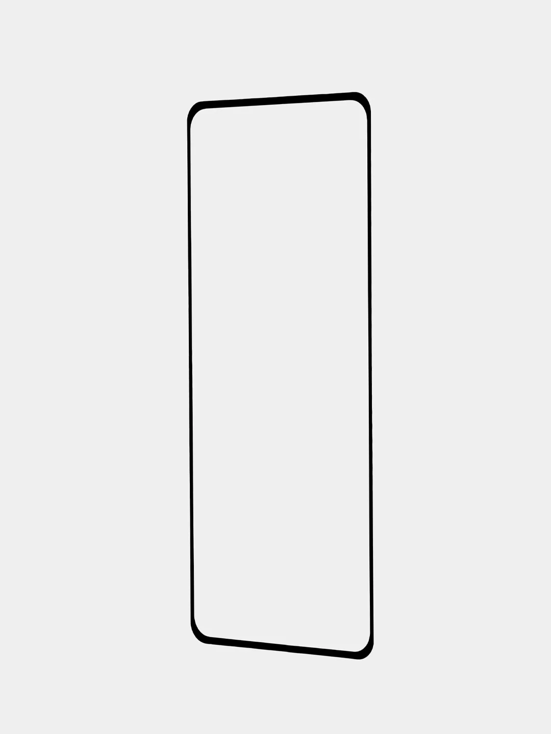 Прозрачный защитное стекло BROSCORP для Tecno Pova 4, Pova Neo 2, с олеофобным покрытием