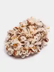 Молочный пряжа Alize Puffy Fine Color, петельки маленькие, 100 г, 14 м