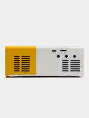 Желтый портативный проектор с беспроводным подключением YG-300Plus 1080P WIFI multiscreen