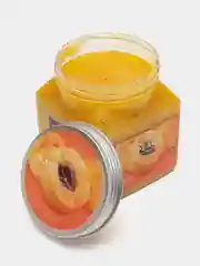 Карамельный скраб для тела солевой, с натуральными маслами