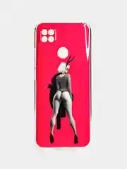 Фуксия чехол Xiaomi Redmi 9A, Redmi 9C, Redmi 10C , Redmi 10A, с рисунком
