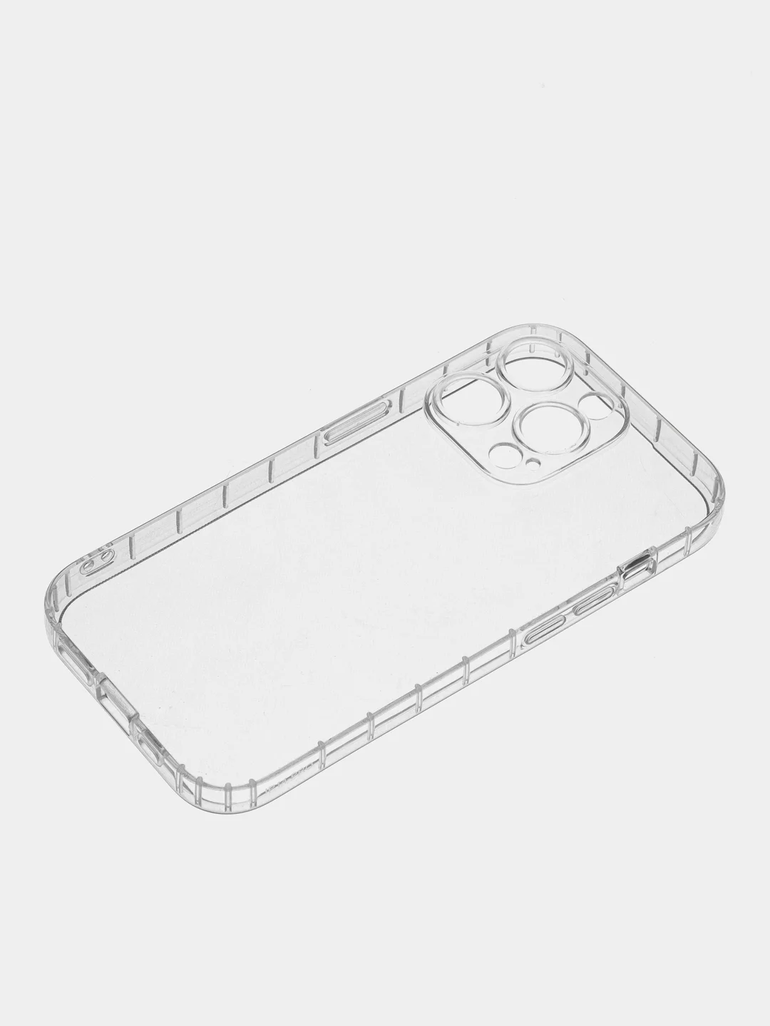 Белый чехол прозрачный для iPhone XR, 11, 11 Pro/Promax, 12, 12 Pro/Promax, 13, 13 Pro/Promax