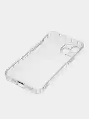 Белый чехол прозрачный для iPhone XR, 11, 11 Pro/Promax, 12, 12 Pro/Promax, 13, 13 Pro/Promax