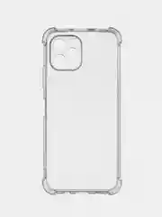 Прозрачный противоударный чехол для Huawei Nova Y61 силиконовый BROSCORP с усиленными углами