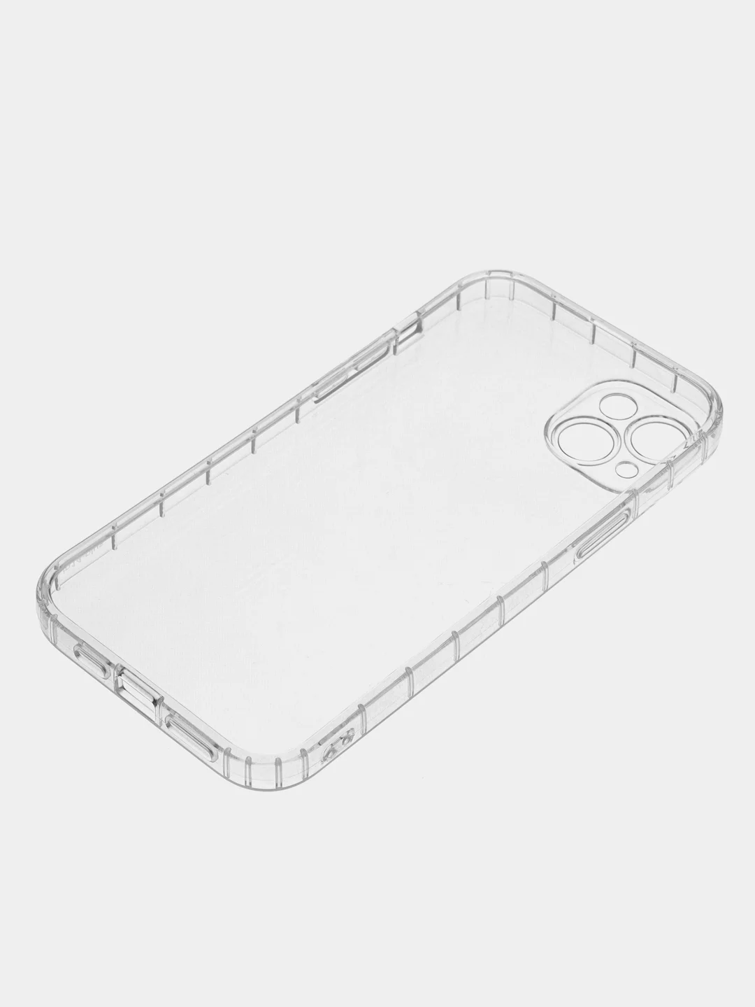 Белый чехол прозрачный для iPhone XR, 11, 11 Pro/Promax, 12, 12 Pro/Promax, 13, 13 Pro/Promax