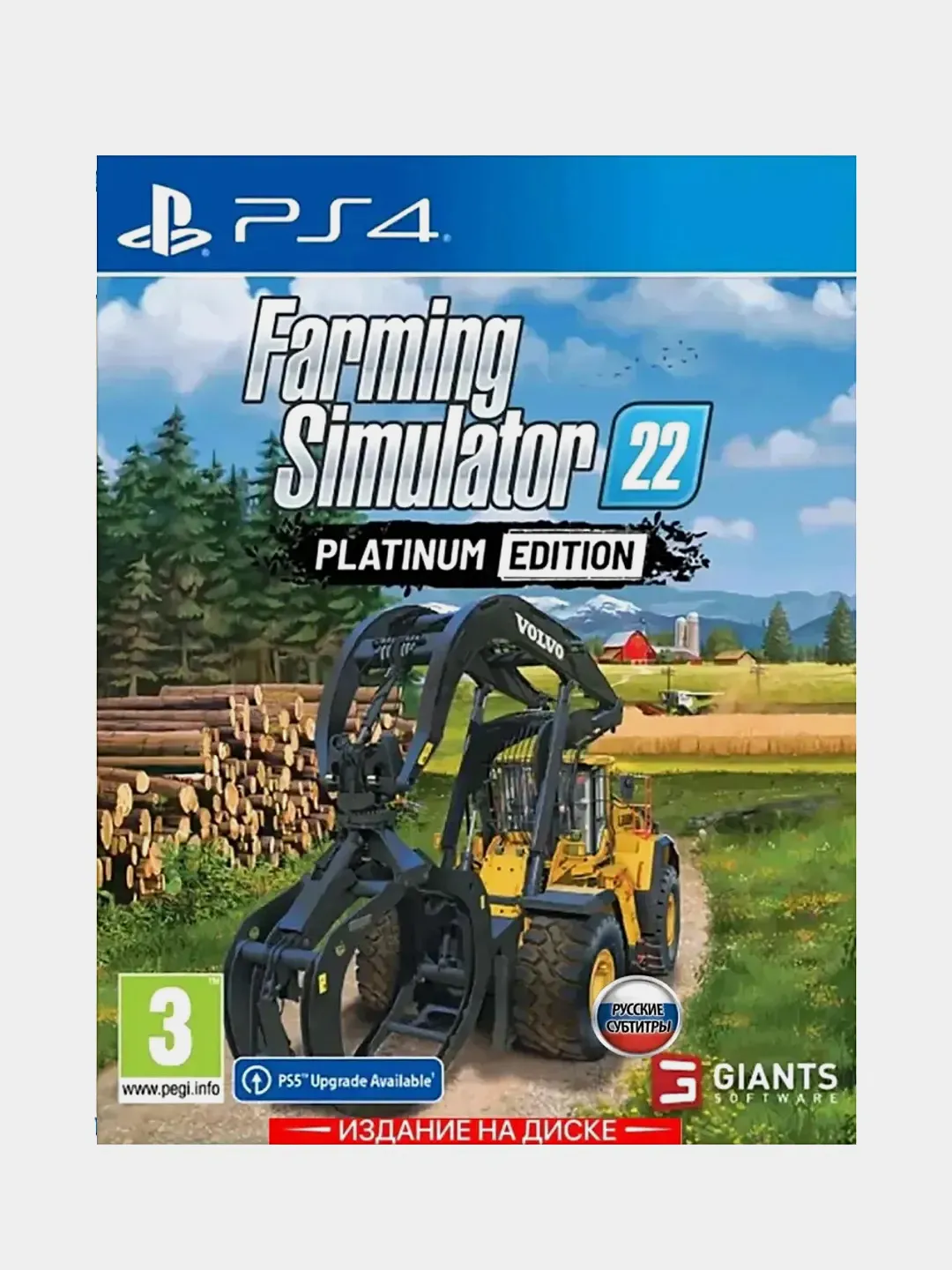 Игра Farming Simulator 22 Platinum Edition, PS5 купить по цене 3780 ₽ в  интернет-магазине KazanExpress