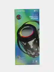 Лесной зеленый беспроводная портативная колонка Borofone BR13, Bluetooth колонка с подсветкой