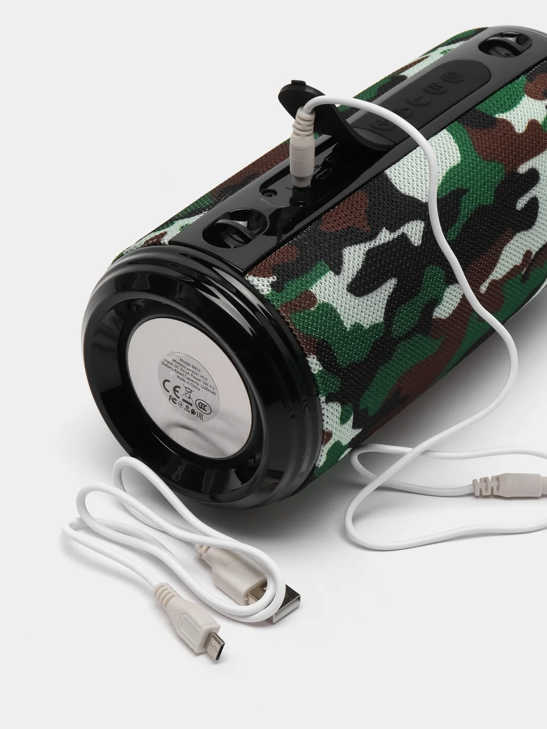Лесной зеленый беспроводная портативная колонка Borofone BR13, Bluetooth колонка с подсветкой