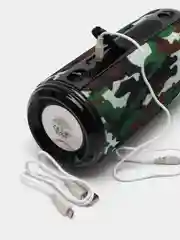 Лесной зеленый беспроводная портативная колонка Borofone BR13, Bluetooth колонка с подсветкой