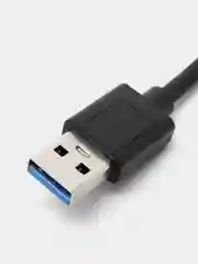 Черный usb-концентратор 4 в 1 HOCO HB25, разветвитель на 4 порта, 3USB 2.0+1USB 3.0